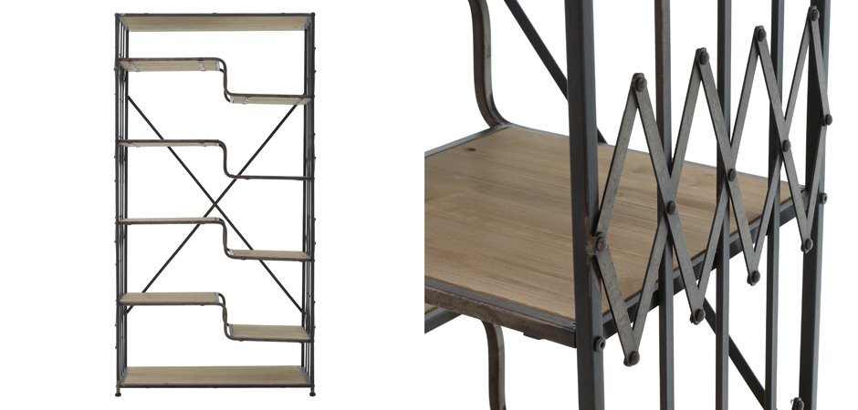 Стеллаж Metal Geometry Parallel Lines Стеллаж Metal Geometry Parallel Lines - Loft-Concept в Красноярске