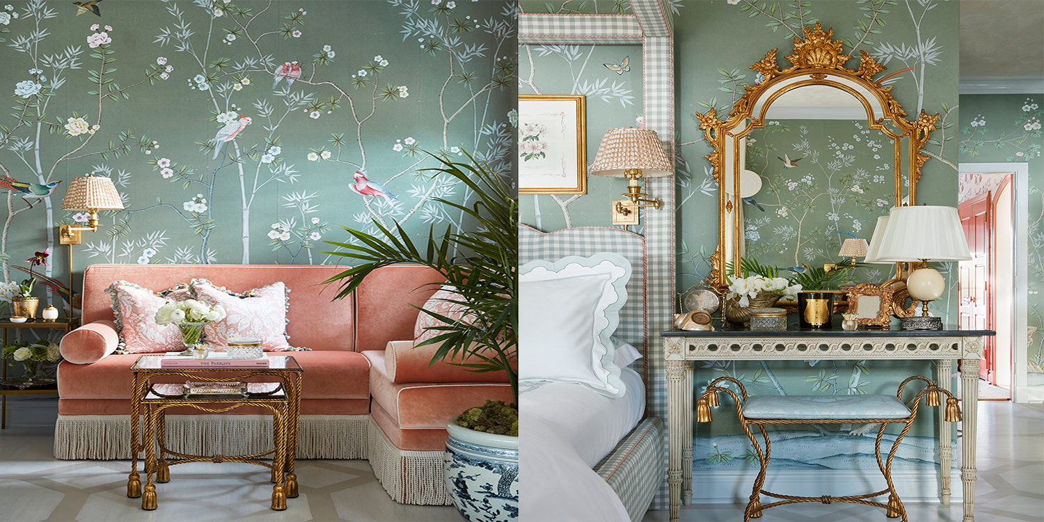 Обои ручная роспись Portobello Blue Grey - фото №2