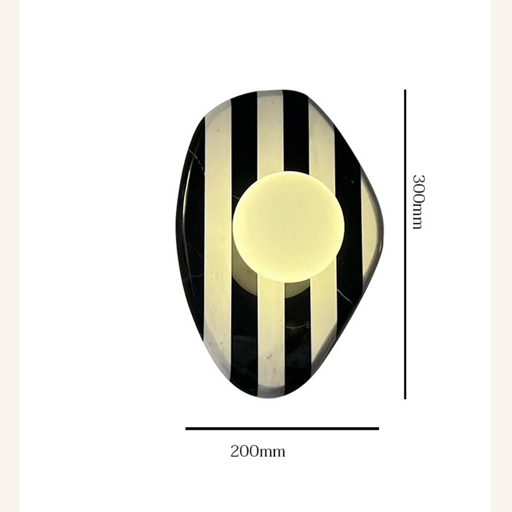 Бра полосатое из мрамора Shaw Marble Lighting в Красноярске