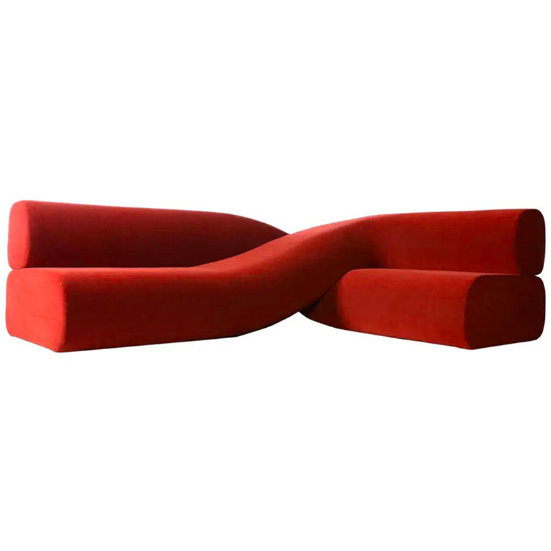 Дизайнерский Диван Landscape Sofa Красный Дизайнерский Диван Landscape Sofa Красный в Красноярске | Loft Concept