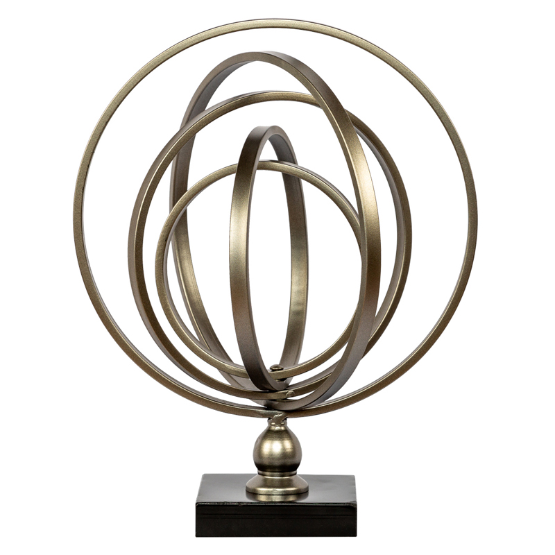 Статуэтка Sphere Sundial galaxy Черный Серебряный Статуэтка Sphere Sundial galaxy Черный Серебряный в Красноярске | Loft Concept