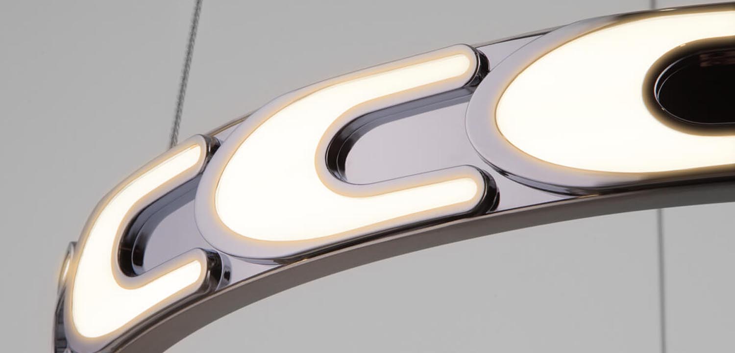 Люстра Maoris Ring Horizontal Chandelier D45 - фото №1