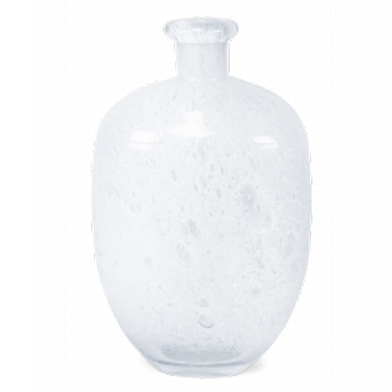 Ваза Air Bubbles Vase glass h36 Белый Ваза Air Bubbles Vase glass h36 Белый в Красноярске | Loft Concept
