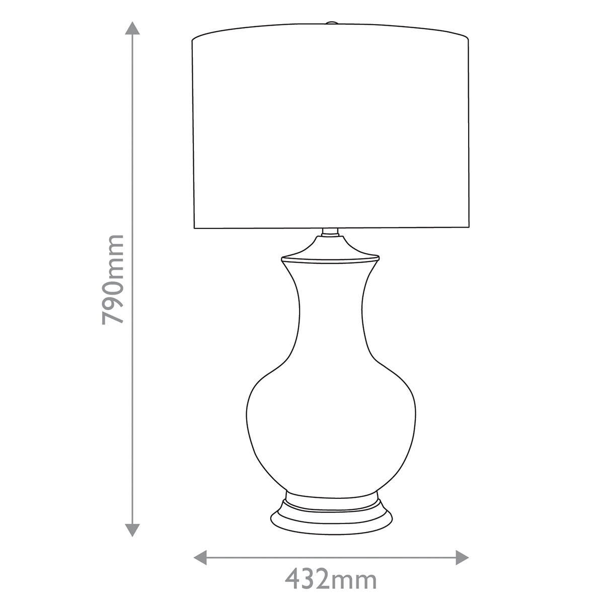 Настольная лампа белого цвета с фарфоровым основанием и латунными акцентами и тканевым абажуром Currey & Company в Красноярске
