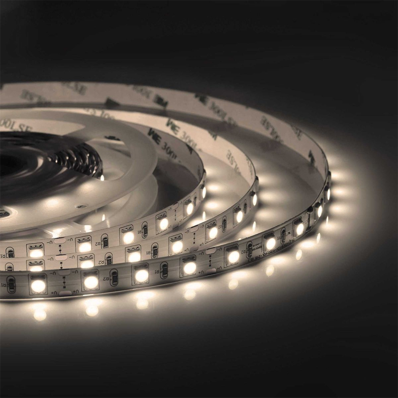 Светодиодная лента 14,4W/m 60LED/m 5050SMD 24V PRO теплый белый 5M Белый Светодиодная лента 14,4W/m 60LED/m 5050SMD 24V PRO теплый белый 5M Белый в Красноярске | Loft Concept