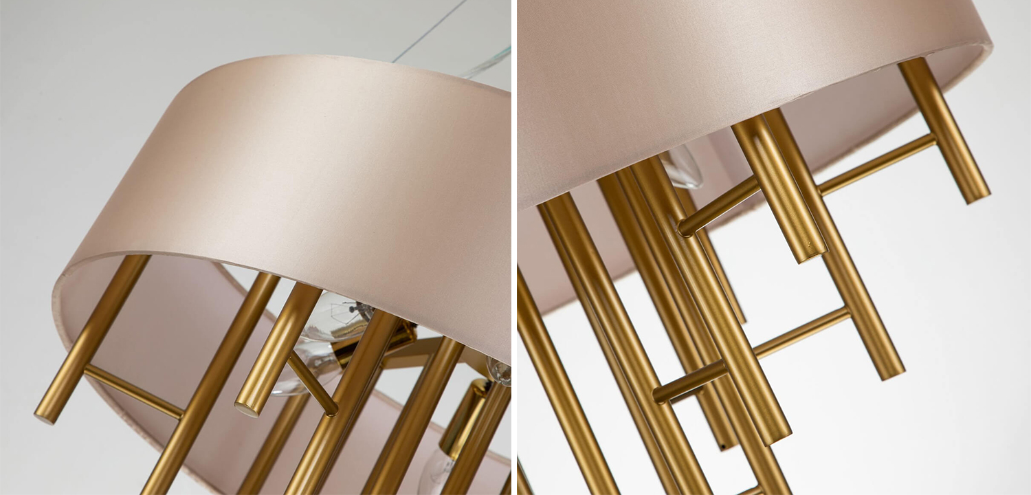 Люстра Oswell Lampshade Chandelier - фото №1