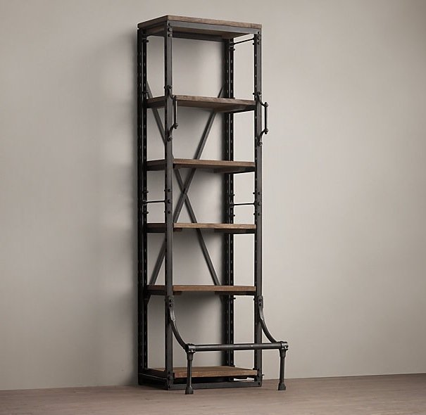 Стеллаж Vintage Iron Stella Стеллаж Vintage Iron Stella в Красноярске | Loft Concept