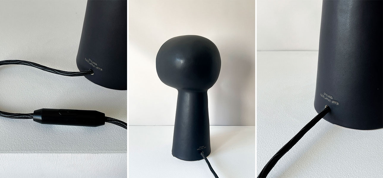 Настольные лампы  KENI big (чёрный) - фото №1