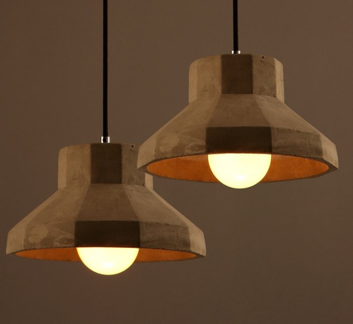 Подвесной светильник Art Concrete Aubergine Подвесной светильник Art Concrete Aubergine в Красноярске | Loft Concept