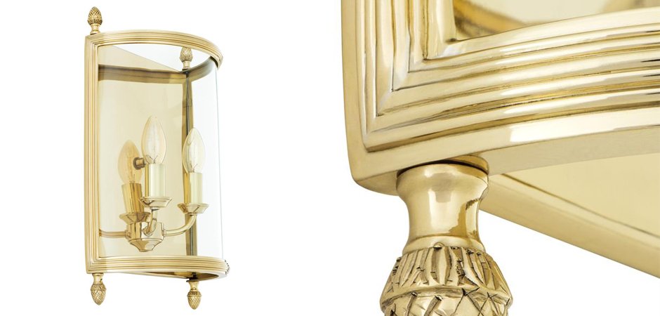 Бра Wall Lamp Lennon M Brass - Loft-Concept в Красноярске