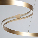 Люстра подвесная светодиодная в виде волнообразной ленты Ribbon Vortex варинант исполнения - 20 | Loft Concept в Красноярске