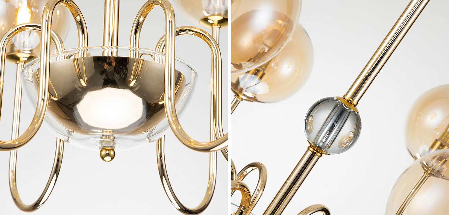 Люстра Sheiry Glass Ball Chandelier 6 Люстра Sheiry Glass Ball Chandelier 6 - Loft-Concept в Красноярске