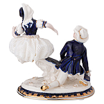 Статуэтка фарфоровая Влюбленная пара Charming Statuette варинант исполнения - 2 | Loft Concept в Красноярске