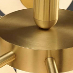 Люстра круглая со стеклянными сферами Maleficent варинант исполнения - 2 | Loft Concept в Красноярске