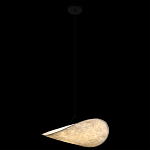 Подвесной светильник с белым тканевым плафоном в форме облака Crystal Cloud Junction варинант исполнения - 3 | Loft Concept в Красноярске