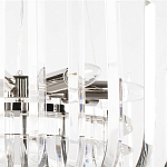 Бра цвета никель с изогнутыми хрустальными элементами Radiant Ribbons варинант исполнения - 6 | Loft Concept в Красноярске