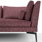 Мебельная ткань Шенилл фиолетовый цвет 138 см T4-25 варинант исполнения - 7 | Loft Concept в Красноярске