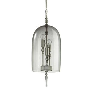 Подвесной светильник Glass Dome Chrome 24