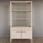 Стеллаж Primo с ящиками Светлый дуб  варинант исполнения - 1 | Loft Concept в Красноярске