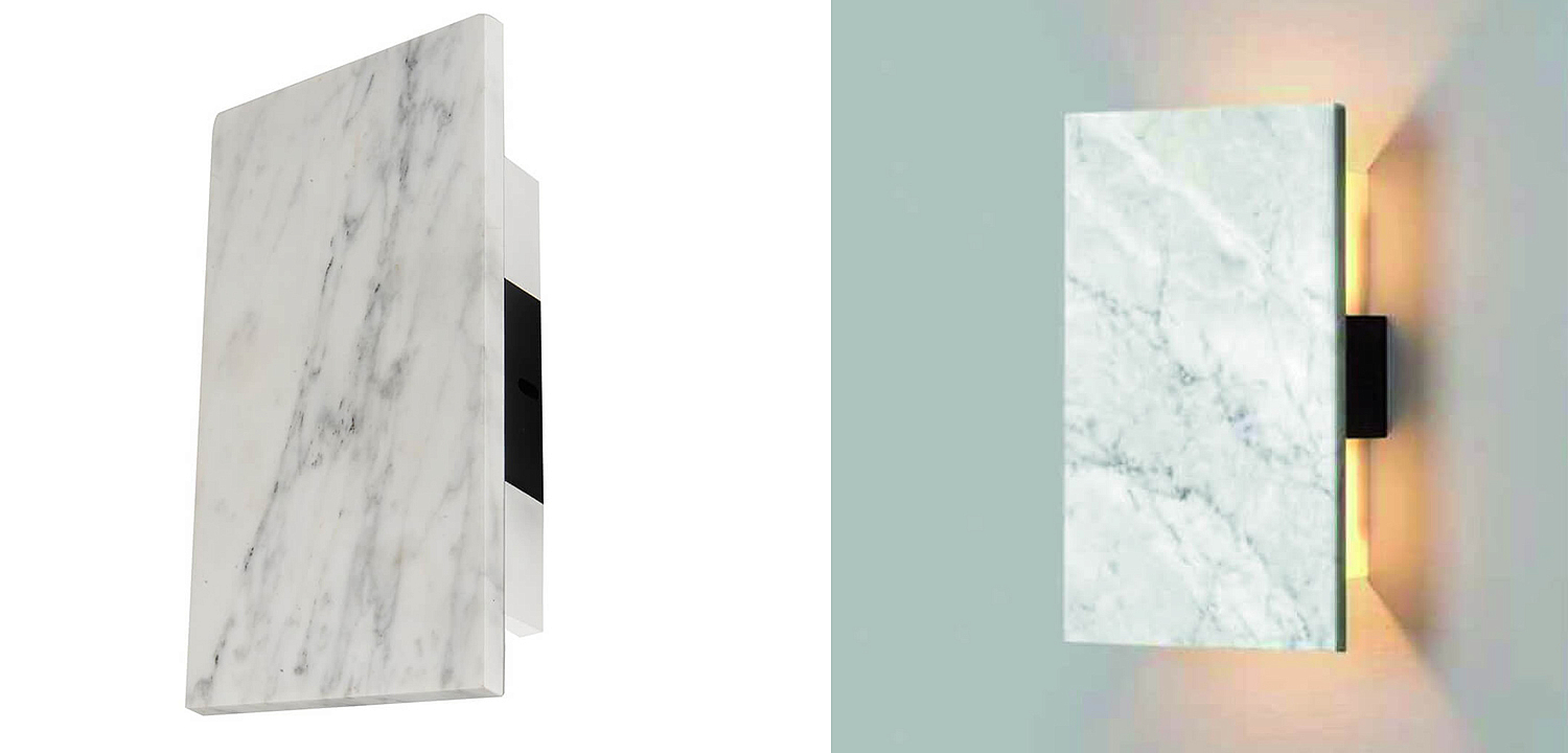 Бра Jordy Marble Slab Wall Lamp Бра Jordy Marble Slab Wall Lamp - Loft-Concept в Красноярске