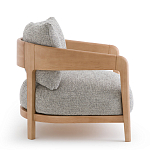 Кресло с каркасом из массива ясеня Deniaud Ash Grey Armchair варинант исполнения - 4 | Loft Concept в Красноярске