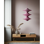 Подвесной вязаный розовый светильник «Звезда Востока 03» варинант исполнения - 2 | Loft Concept в Красноярске