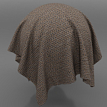 Мебельная ткань Шенилл коричневый цвет 142 см T4-55 варинант исполнения - 4 | Loft Concept в Красноярске