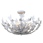 Потолочный светильник с абажуром оформленным в виде стаи бабочек Eternal Butterflies варинант исполнения - 1 | Loft Concept в Красноярске