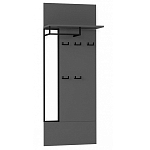 Вешалка настенная цвета графит Strict Lines варинант исполнения - 1 | Loft Concept в Красноярске