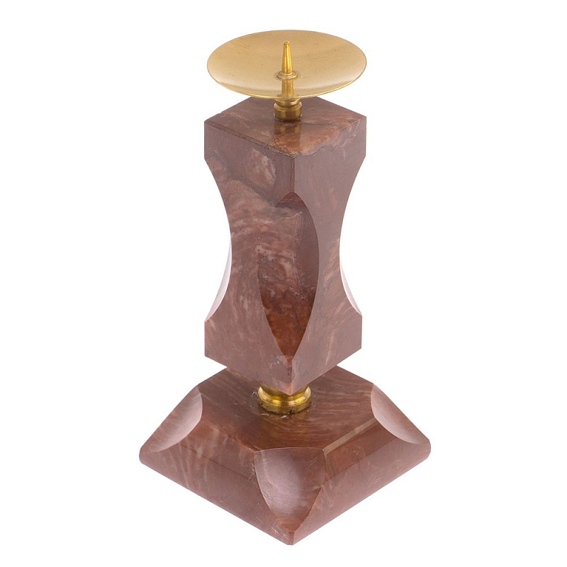 Подсвечник фигурный из натурального камня лемезит Stone Candlestick Лемезит Золотой Подсвечник фигурный из натурального камня лемезит Stone Candlestick Лемезит Золотой в Красноярске | Loft Concept