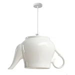 Подвесные светильники в виде белой посуды Flower Reversal варинант исполнения - 6 | Loft Concept в Красноярске