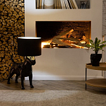 Лампа COLLECTION OF DOGS с абажуром Бультерьер варинант исполнения - 6 | Loft Concept в Красноярске