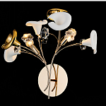 Бра в виде белых и золотых цветов каллы Refined Taste of Light варинант исполнения - 1 | Loft Concept в Красноярске