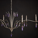 Люстра рожковая с подвесками Feminine Charm варинант исполнения - 3 | Loft Concept в Красноярске