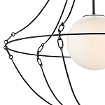 Подвесной светильник из тонких прутьев в форме колокола Forged Thin Rods варинант исполнения - 2 | Loft Concept в Красноярске