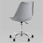 Офисный стул на металлическом основании EGGERY Grey пластик варинант исполнения - 4 | Loft Concept в Красноярске