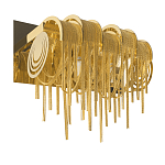 Бра с металлическими дугами и цепочками 33 см Atlantis Chain варинант исполнения - 7 | Loft Concept в Красноярске