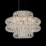 Люстра круглая с россыпью хрусталя Perfection of Diamonds варинант исполнения - 2 | Loft Concept в Красноярске