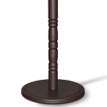 Вешалка напольная коричневая с 4-мя металлическими крючками Noble Branches варинант исполнения - 4 | Loft Concept в Красноярске