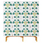 Тумба с рисунком Venti-Razor варинант исполнения - 1 | Loft Concept в Красноярске