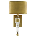 Бра с овальным абажуром на прозрачном основании Masculinity варинант исполнения - 4 | Loft Concept в Красноярске