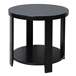 Круглый журнальный стол Jazz Black варинант исполнения - 2 | Loft Concept в Красноярске