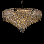 Люстра с каскадом из прозрачного хрусталя Constant Sparks варинант исполнения - 10 | Loft Concept в Красноярске