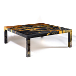 Кофейный стол с японским пейзажем Bohemia coffee table  варинант исполнения - 3 | Loft Concept в Красноярске