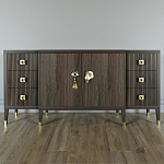 Большой Комод-буфет Elsa Dreams Walnut с ящиками варинант исполнения - 3 | Loft Concept в Красноярске