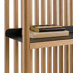 Стеллаж из дерева и метала Furniture Gutter and Lattice Rack варинант исполнения - 5 | Loft Concept в Красноярске