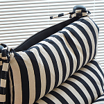 Кресло черно-белое со съемными подушками Celebrity варинант исполнения - 4 | Loft Concept в Красноярске