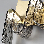 Бра волнистой формы из фактурного стекла Big Wave варинант исполнения - 4 | Loft Concept в Красноярске