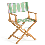 Кресло режиссерское из акации и ткани Geneva варинант исполнения - 1 | Loft Concept в Красноярске