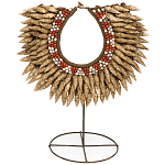 Этническое ожерелье из ракушек на подставке Ethnic Necklace Sharp Shells варинант исполнения - 1 | Loft Concept в Красноярске
